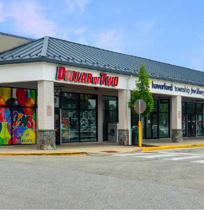 Dollar or Two storefront at Manoa Shopping Center